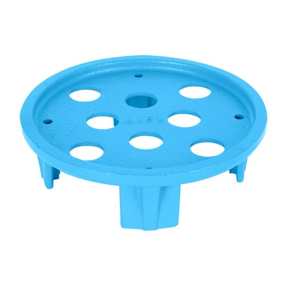 Soporte pie de bomba robusta 2" y 2.5" de 1 y 2 hp