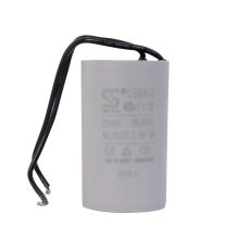 Capacitor 40µF ±5%, 450V, monofásica en 127 volts, para motobomba sumergible de efluentes y lodos