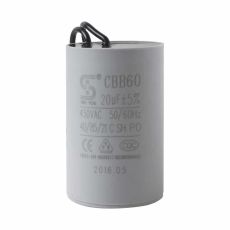 Capacitor 20MF ±5%, 450V, para la bomba ROBUSTA2/10 monofásica en 230 volts