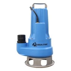 Motobomba sumergible para efluentes y lodos de alto paso de sólidos 