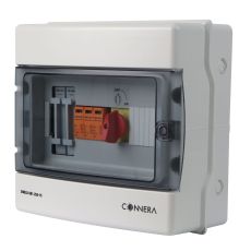 Caja de protección para corriente directa