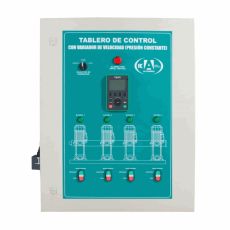 Tablero cuadruplex alternador-simultaneador con variador de frecuencia