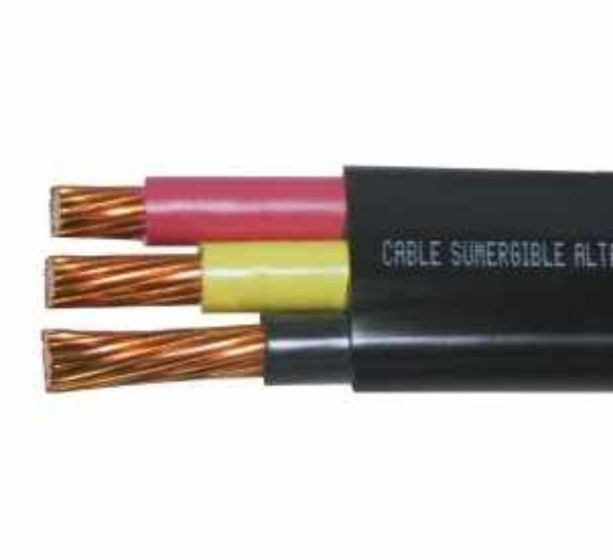 Cable plano sumergible