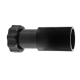 Kit racord para válvula superior de 6 vías para filtros construidos en plástico.