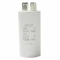 Capacitor 20MF ±5%, 250V, con terminal para la bomba AP-5XB