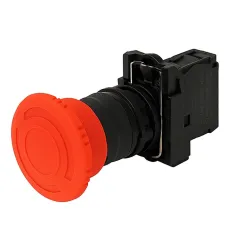 Botón de Paro de Emergencia Tipo Hongo 230V