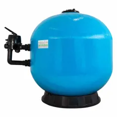 Filtro de arena para piscina en fibra de vidrio